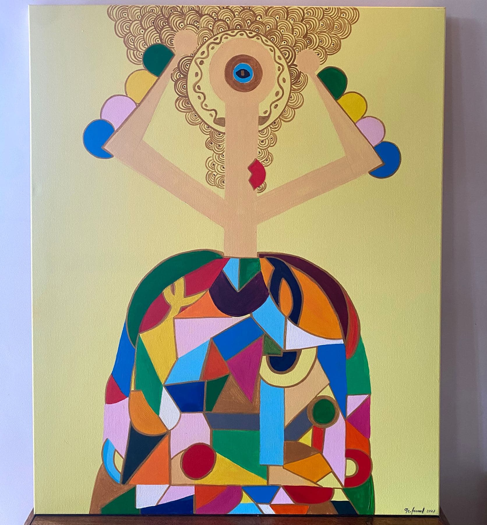 La Femme Mosaïque by M.C. Fresnel